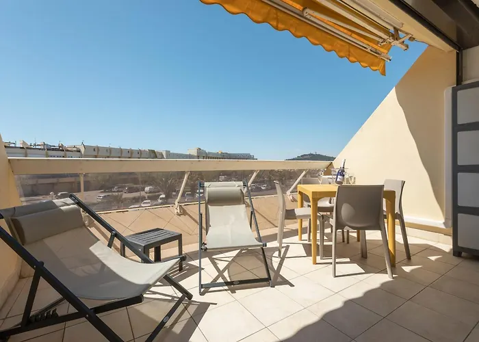 Renovated With Terrace In Heliopolis Naturist Village Apartament *